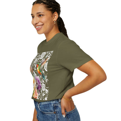 Hummingbird 2 Unisex Garment-Dyed T-shirt