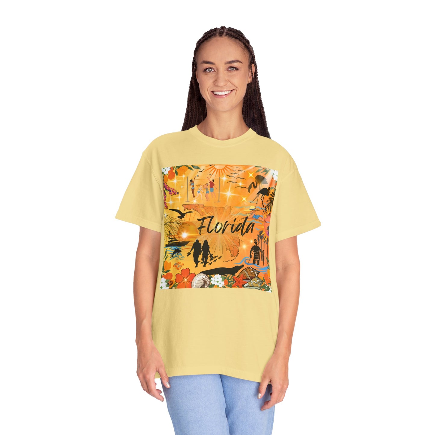 Florida Unisex Garment-Dyed T-shirt