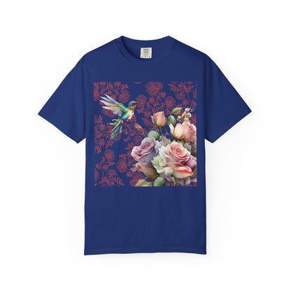 Hummingbird 1 Unisex Garment-Dyed T-shirt
