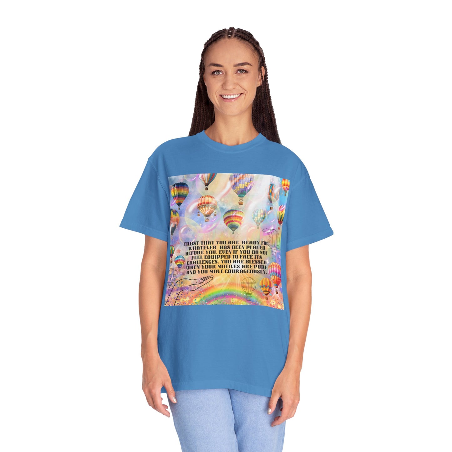 Trust That You Are Ready Unisex Garment-Dyed T-shirt