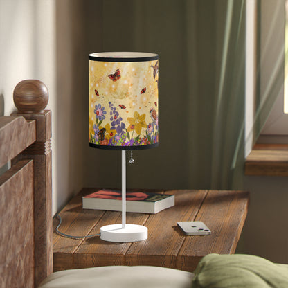 Ladybug Garden Lamp on a Stand, US|CA plug