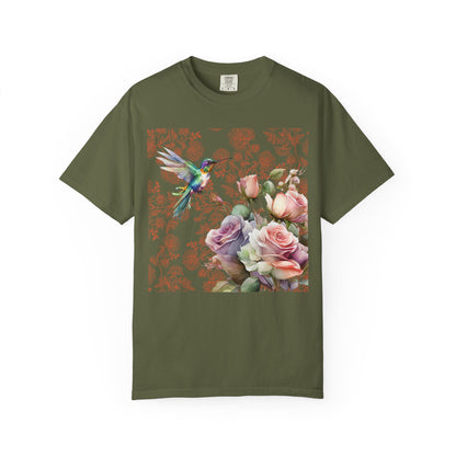 Hummingbird 1 Unisex Garment-Dyed T-shirt