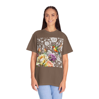 Hummingbird 2 Unisex Garment-Dyed T-shirt