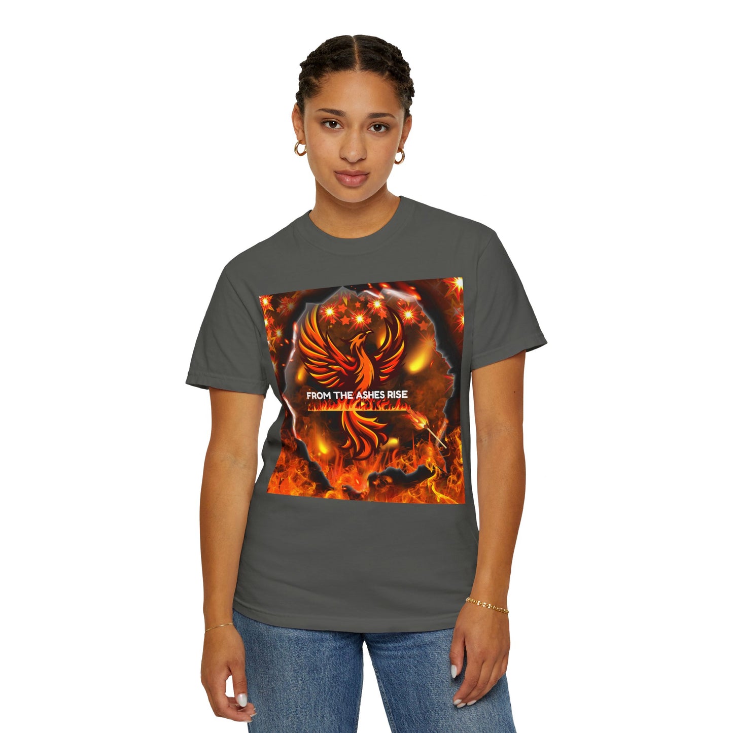 From The Ashes Rise Unisex Garment-Dyed T-shirt