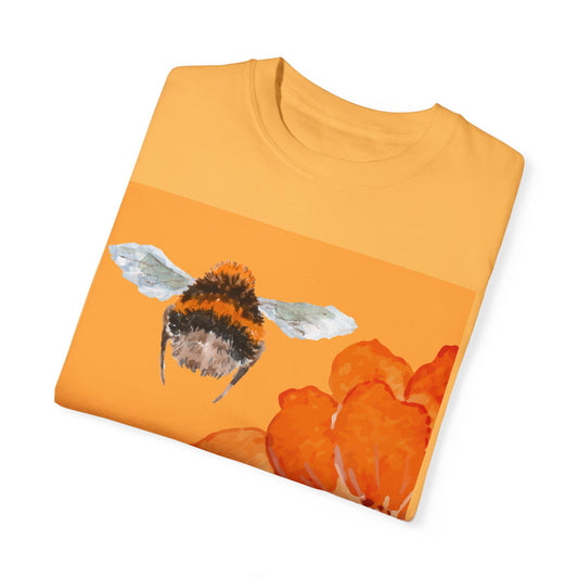 Bee 2 Unisex Garment-Dyed T-shirt