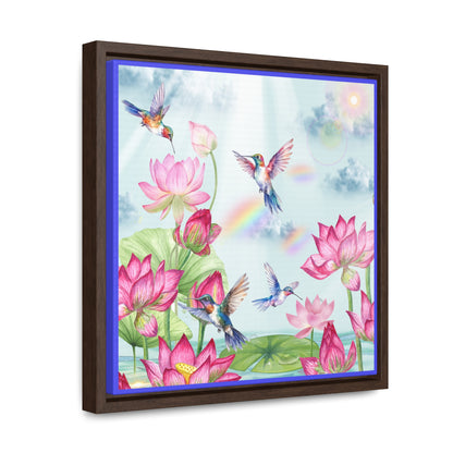 Sipping On Sunshine Gallery Canvas Wraps, Square Frame