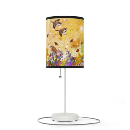 Ladybug Garden Lamp on a Stand, US|CA plug