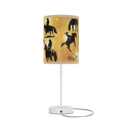 Cowgirl Country Lamp on a Stand, US|CA plug