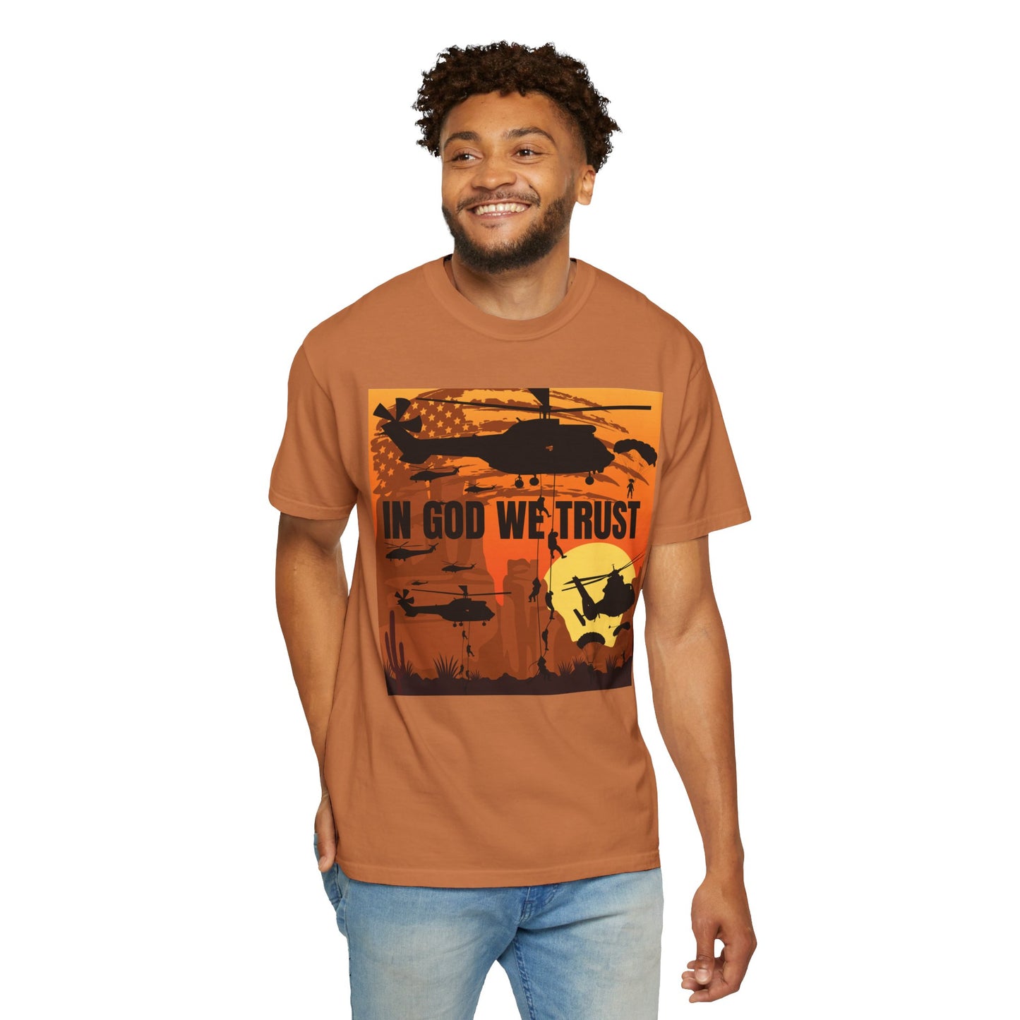 In God We Trust Unisex Garment-Dyed T-shirt