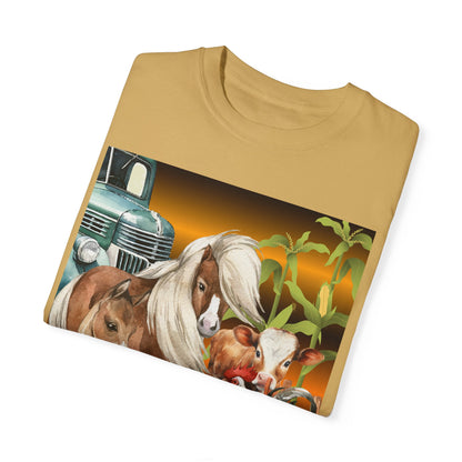 The Farm Unisex Garment-Dyed T-shirt