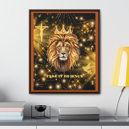 Take It To Jesus Canvas Wall Art