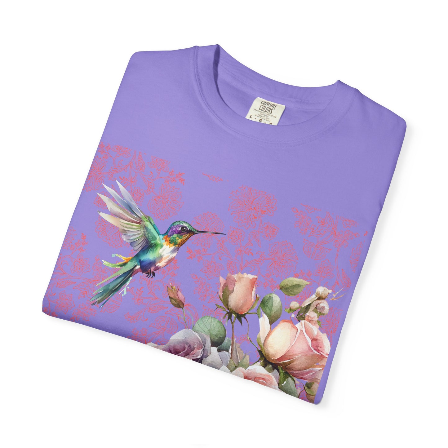 Hummingbird 1 Unisex Garment-Dyed T-shirt