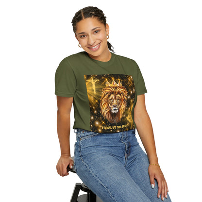 Take It To Jesus Unisex Garment-Dyed T-shirt
