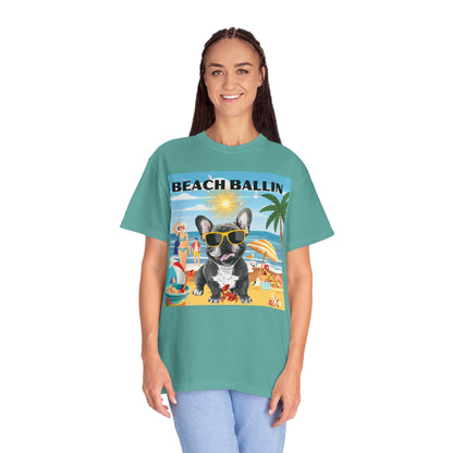 Beach Ballin Unisex Garment-Dyed T-shirt