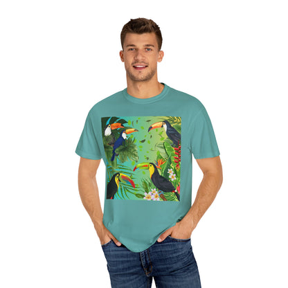 Toucans Unisex Garment-Dyed T-shirt