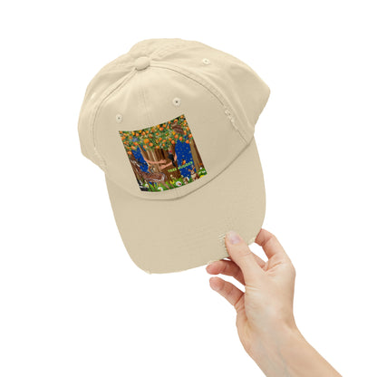 Tree Hugger Unisex Distressed Cap