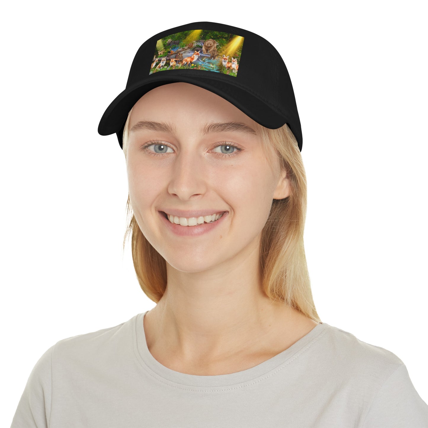 Foxes and Forest Friends Low Profile Baseball Cap