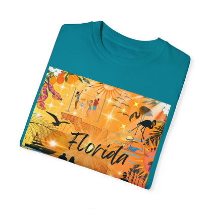 Florida Unisex Garment-Dyed T-shirt