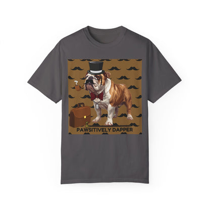 Pawsitively Dapper Unisex Garment-Dyed T-shirt