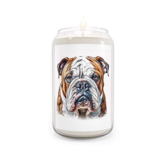 English Bulldog Scented Candle, 13.75oz