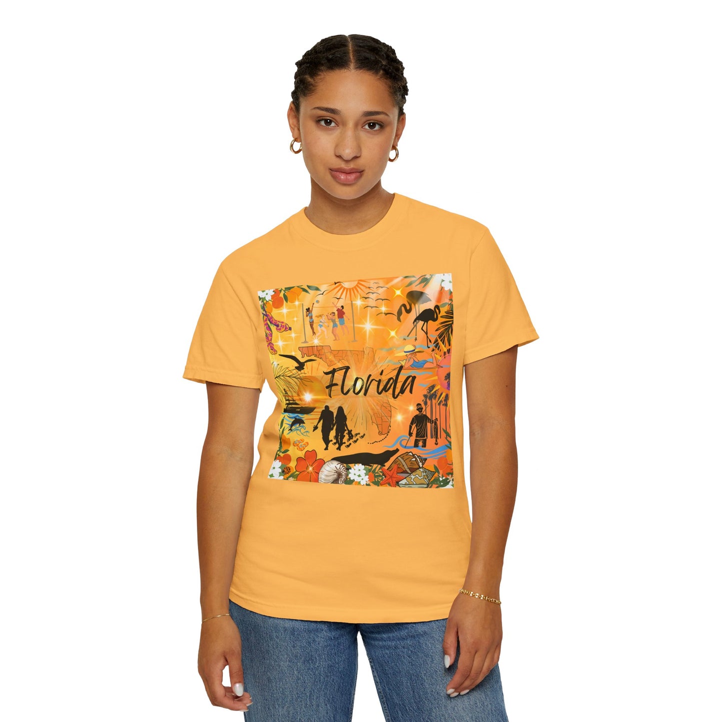 Florida Unisex Garment-Dyed T-shirt