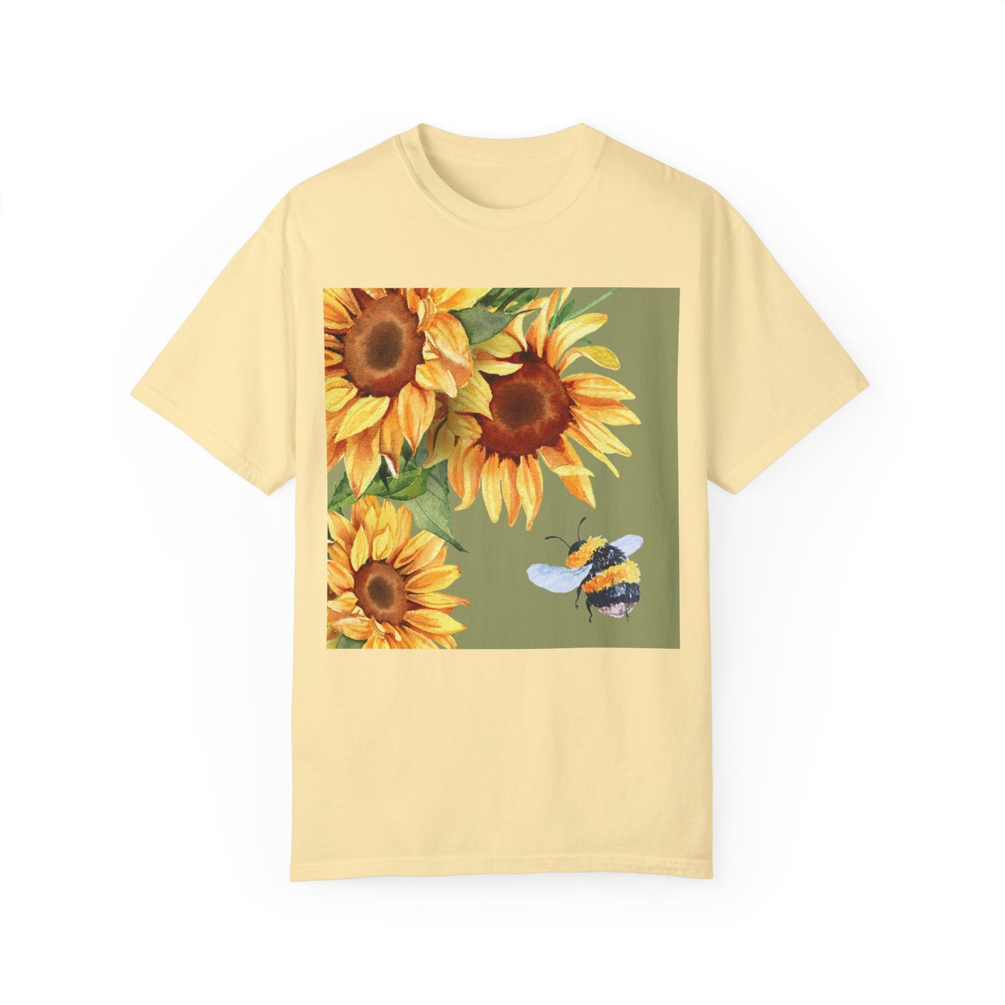 Bee 3 Unisex Garment-Dyed T-shirt