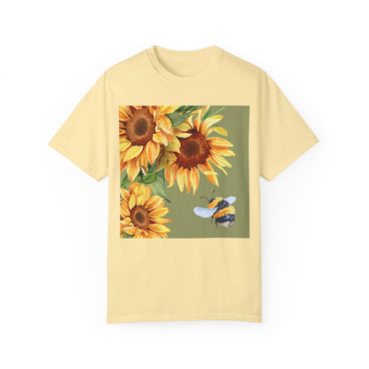 Bee 3 Unisex Garment-Dyed T-shirt