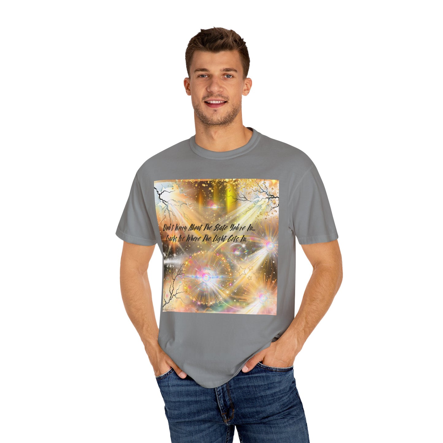 Don't Worry Unisex Garment-Dyed T-shirt