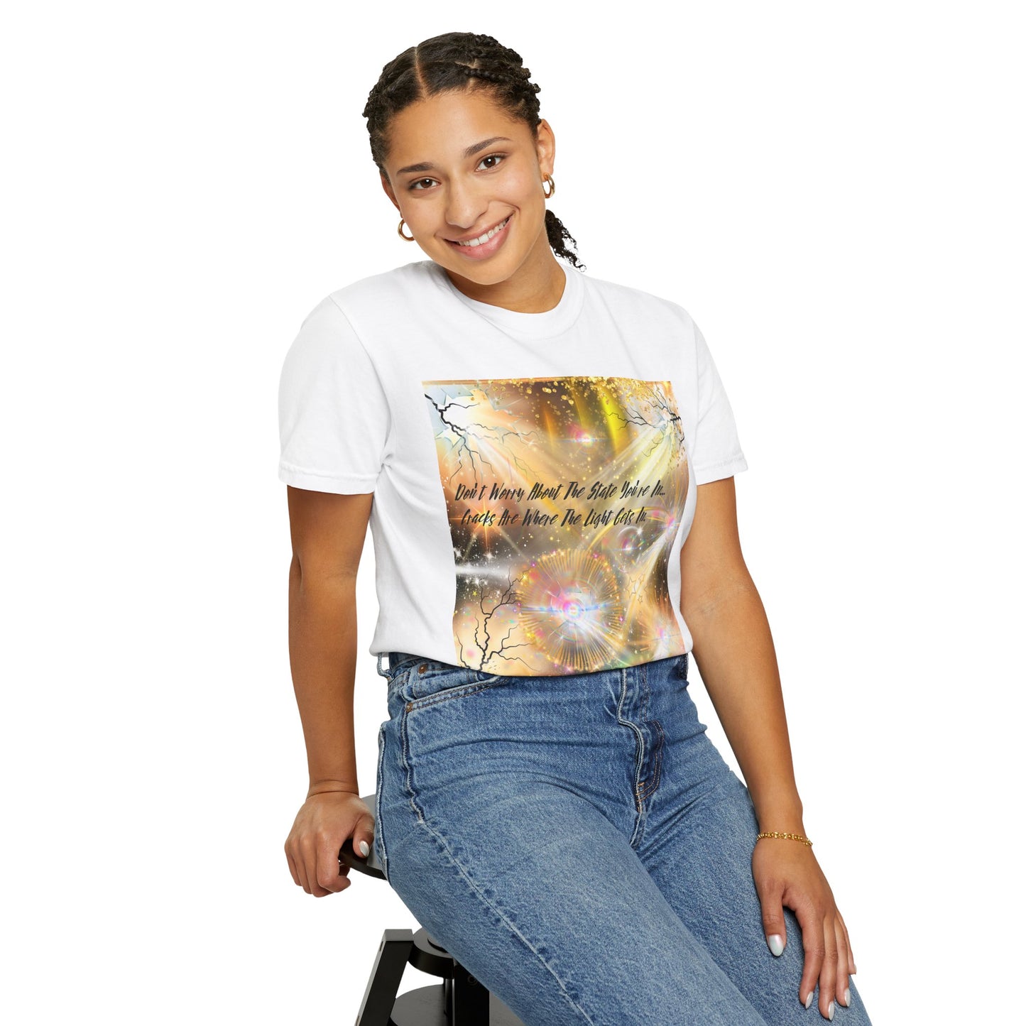 Don't Worry Unisex Garment-Dyed T-shirt