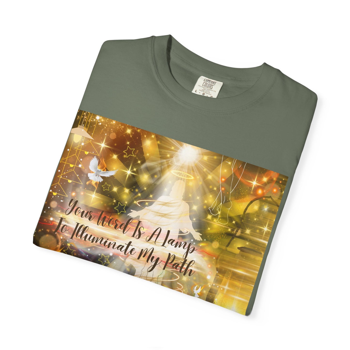 Your Word Unisex Garment-Dyed T-shirt