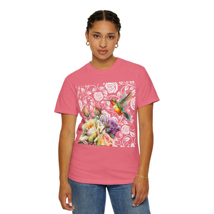 Hummingbird 2 Unisex Garment-Dyed T-shirt