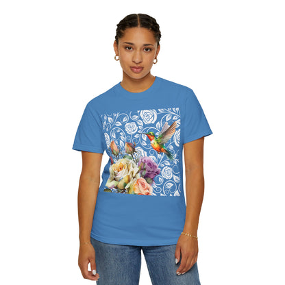 Hummingbird 2 Unisex Garment-Dyed T-shirt