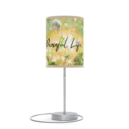 Peaceful Life Lamp on a Stand, US|CA plug