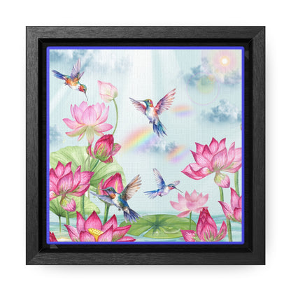 Sipping On Sunshine Gallery Canvas Wraps, Square Frame