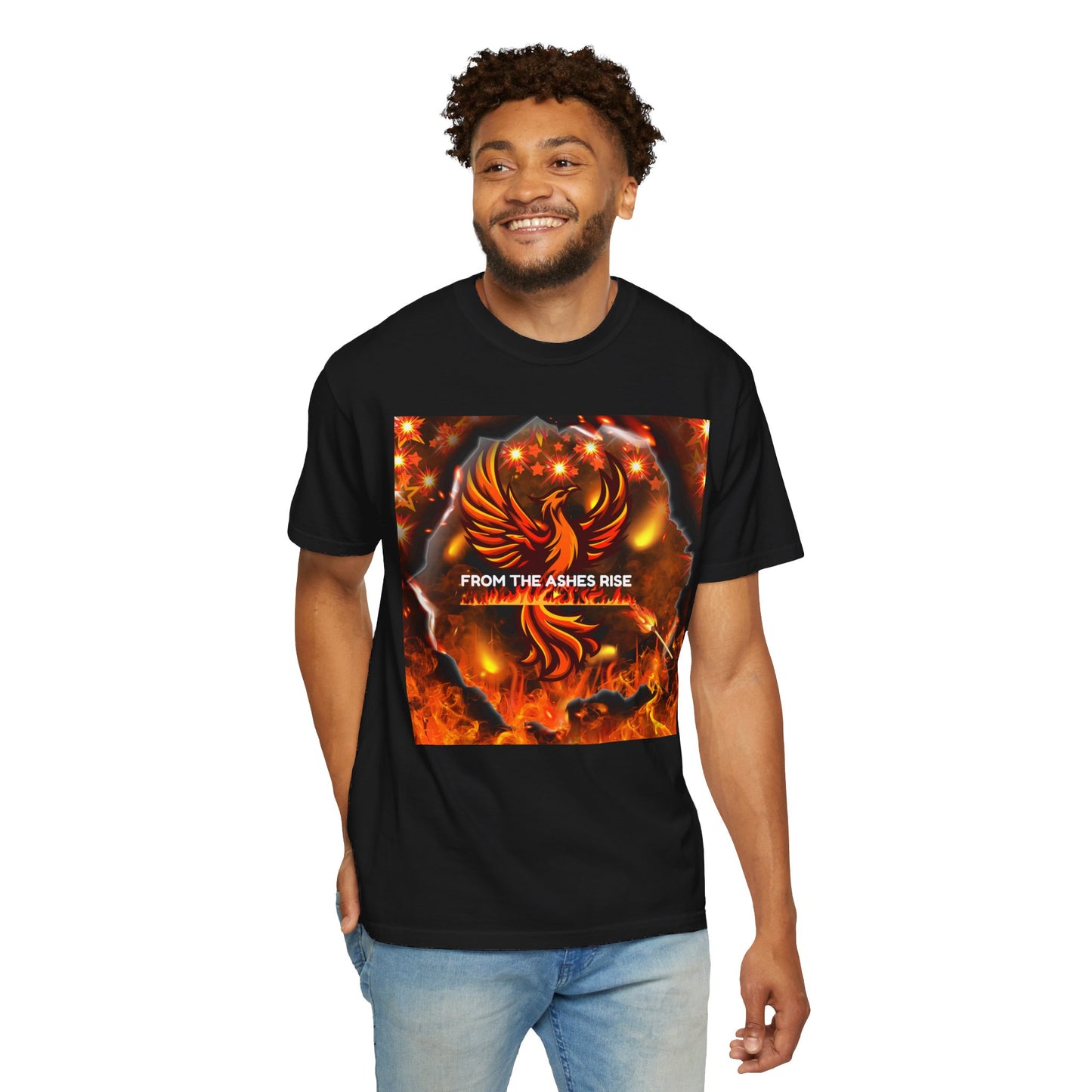 From The Ashes Rise Unisex Garment-Dyed T-shirt