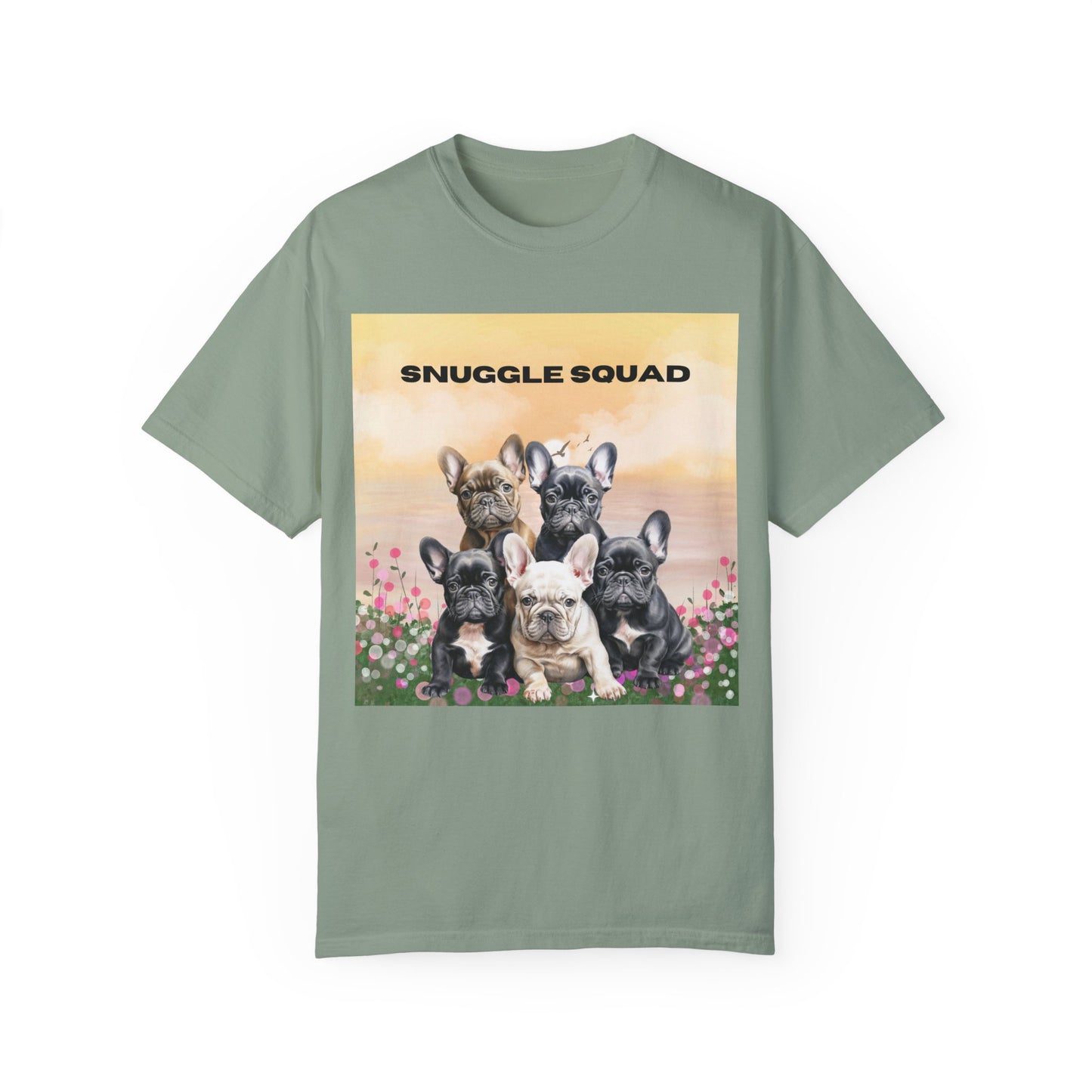 Snuggle Squad Unisex Garment-Dyed T-shirt