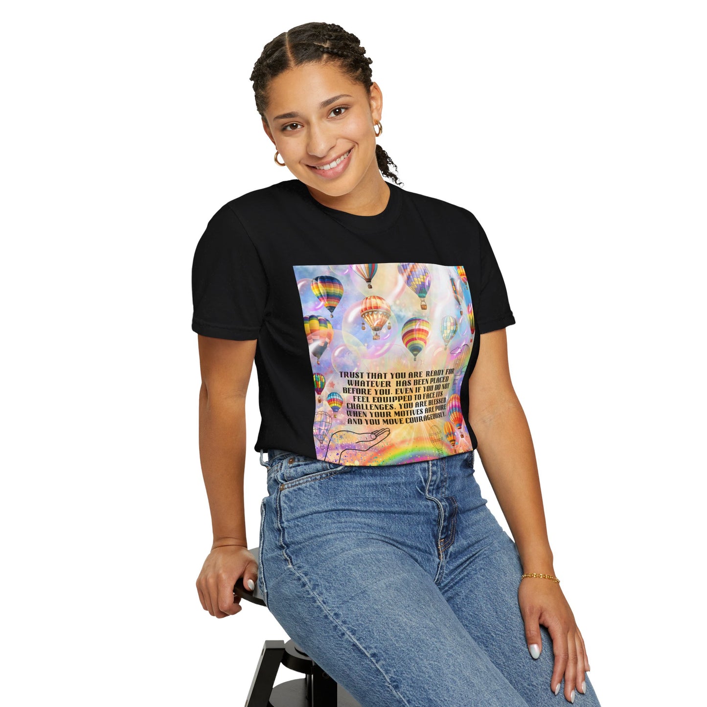 Trust That You Are Ready Unisex Garment-Dyed T-shirt