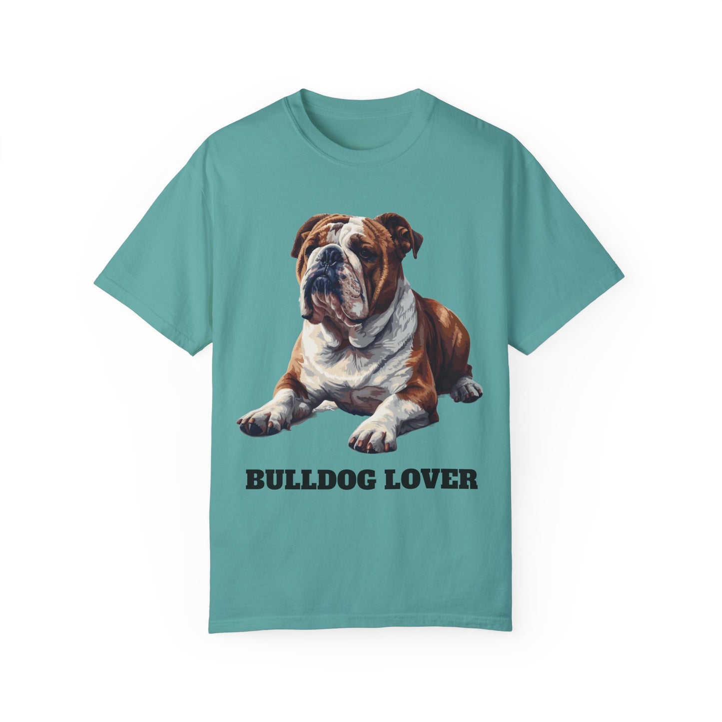 English Bulldog Lover Unisex Garment-Dyed T-shirt