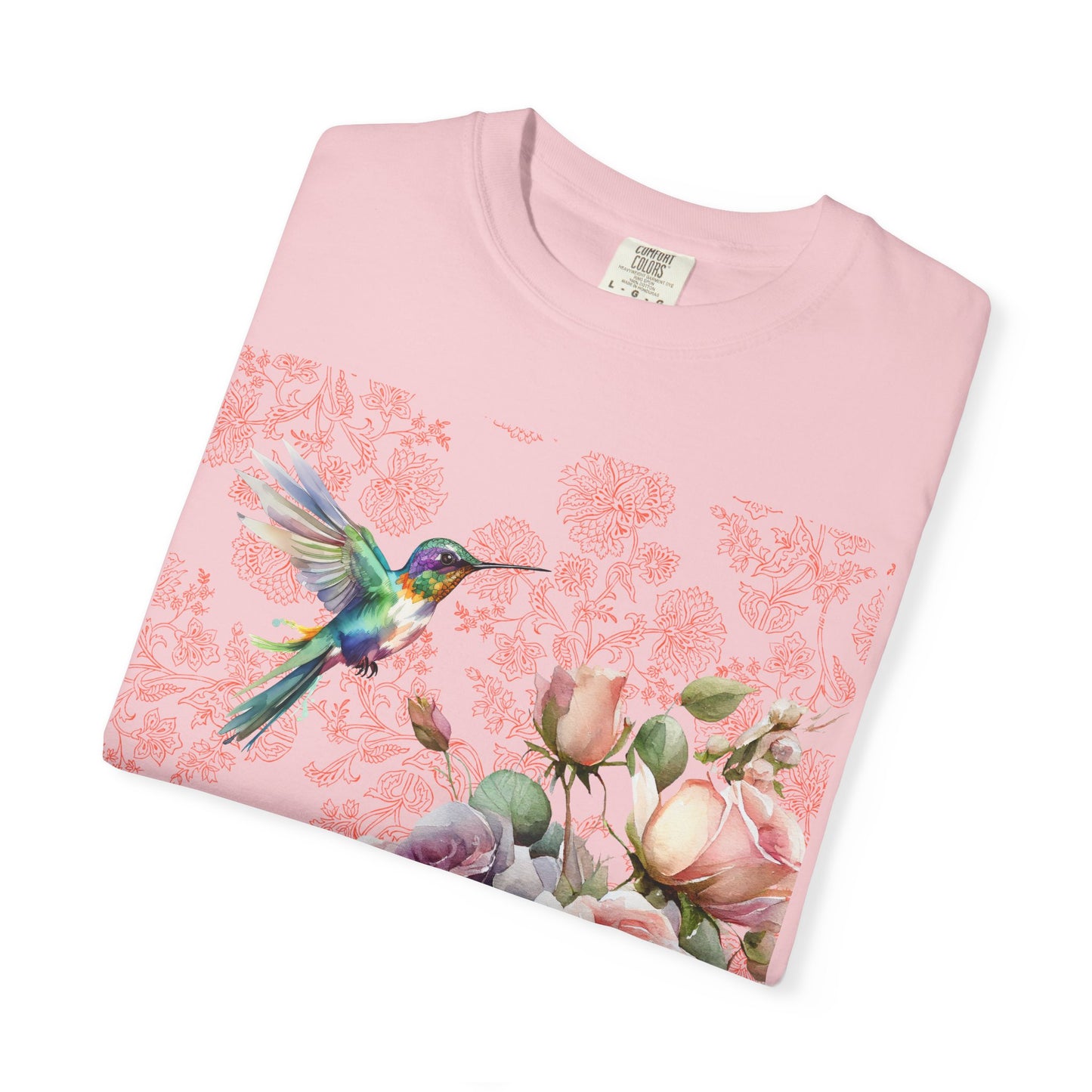 Hummingbird 1 Unisex Garment-Dyed T-shirt