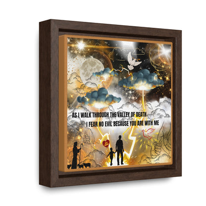 I Fear No Evil Gallery Canvas Wraps, Square Frame