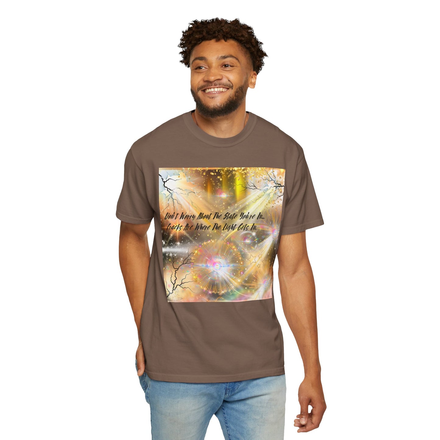 Don't Worry Unisex Garment-Dyed T-shirt