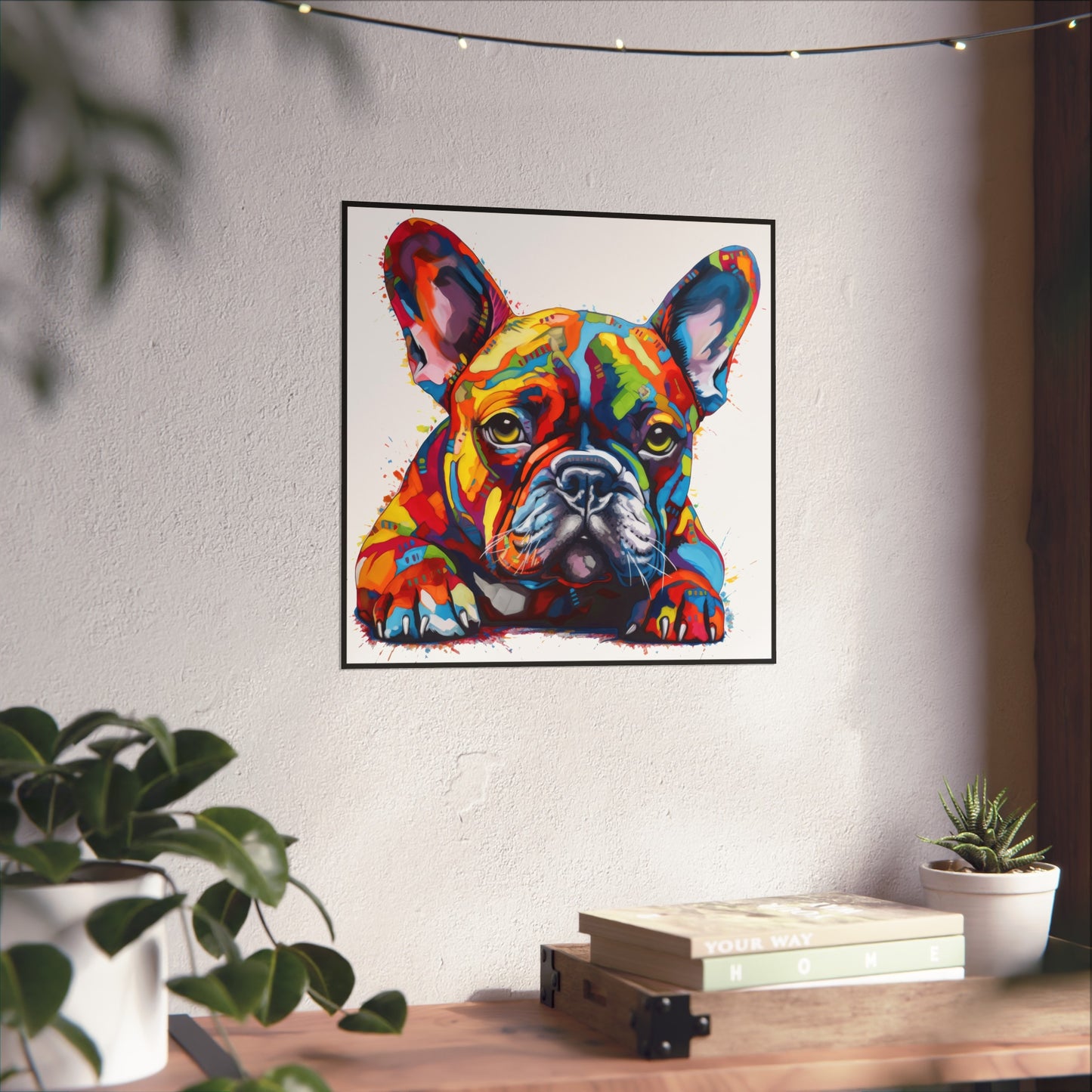 Frenchie In Color 3 Fine Art Posters