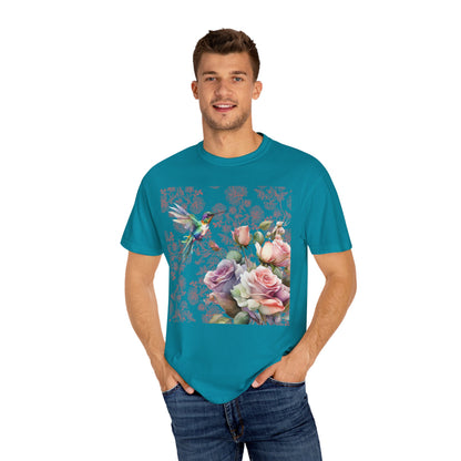 Hummingbird 1 Unisex Garment-Dyed T-shirt