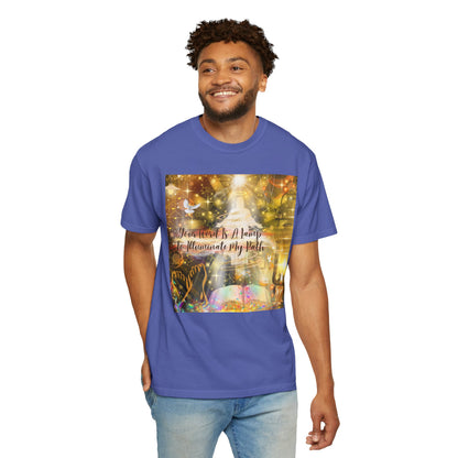 Your Word Unisex Garment-Dyed T-shirt