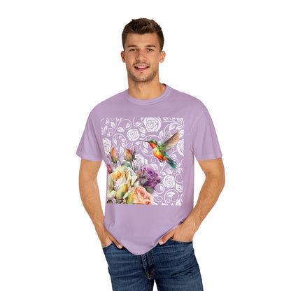 Hummingbird 2 Unisex Garment-Dyed T-shirt