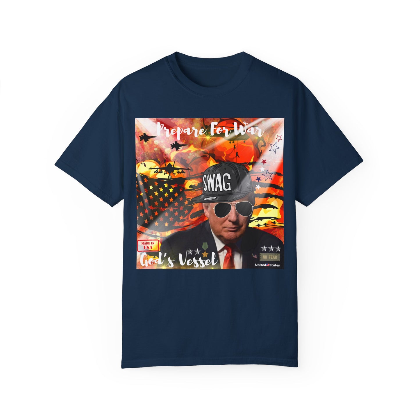 God's Vessel Unisex Garment-Dyed T-shirt