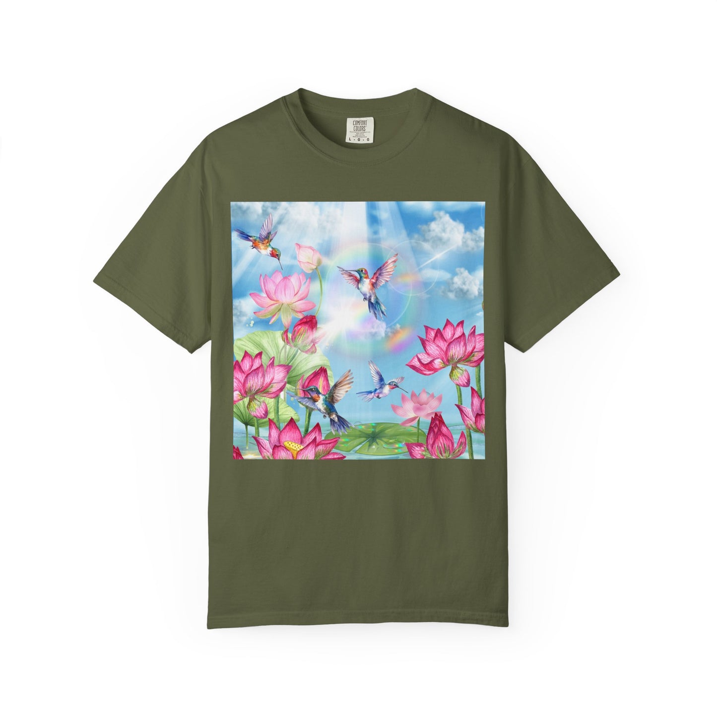 Sipping On Sunshine Unisex Garment-Dyed T-shirt