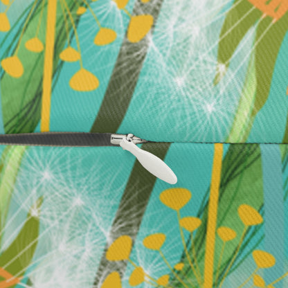 Weed Or Wish Spun Polyester Lumbar Pillow