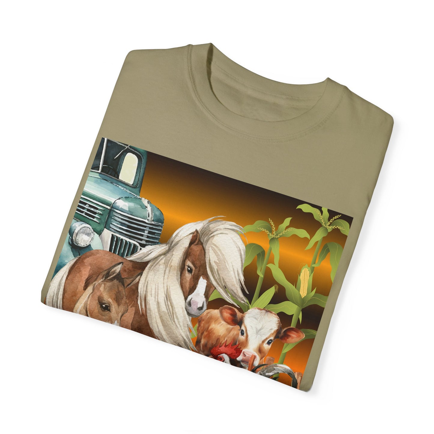 The Farm Unisex Garment-Dyed T-shirt