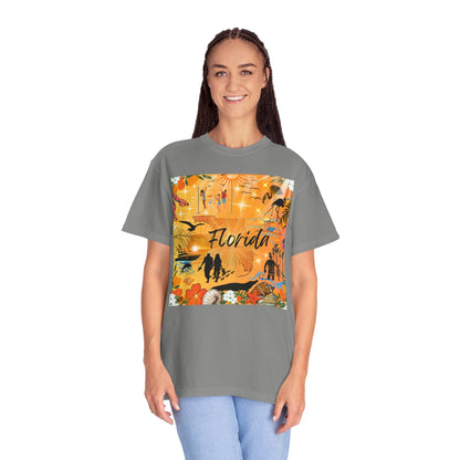 Florida Unisex Garment-Dyed T-shirt